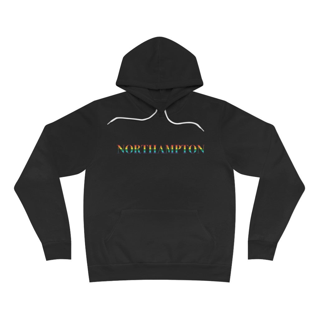 Northampton Rainbow Unisex Sponge Fleece Pullover Hoodie