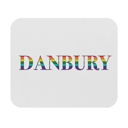 Danbury ct pride, danbury rainbow mouse pad