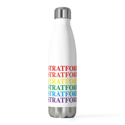 Stratford pride water bottle