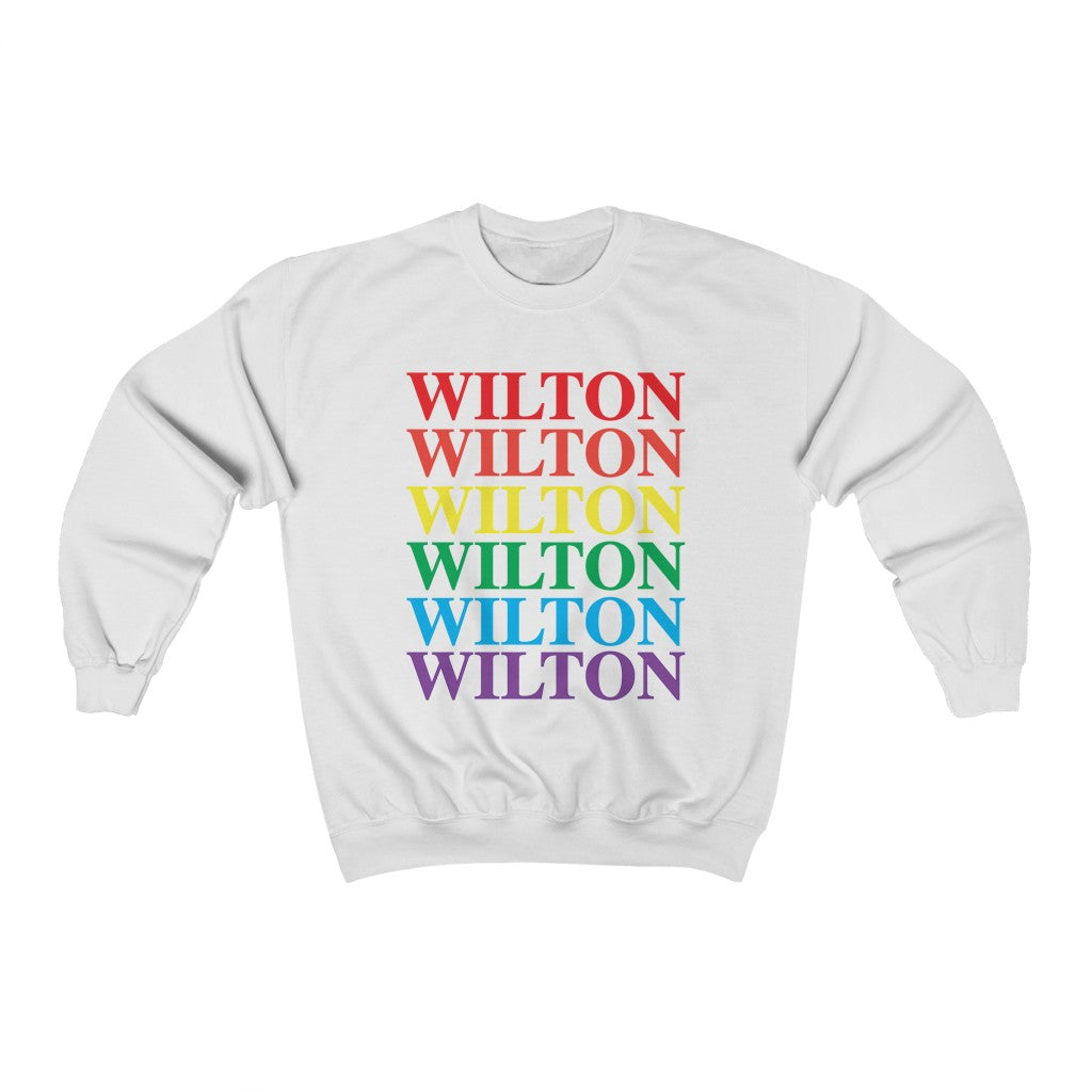 Do you have Wilton Pride? Wilton, Connecticut apparel and gifts including mugs including LGBTQ inspired tote bags. 10% of pride sales will be donated to a Connecticut LGBTQ organization. Free USA shipping. 