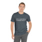 Just a kid from Connecticut Unisex Jersey Short Sleeve Tee