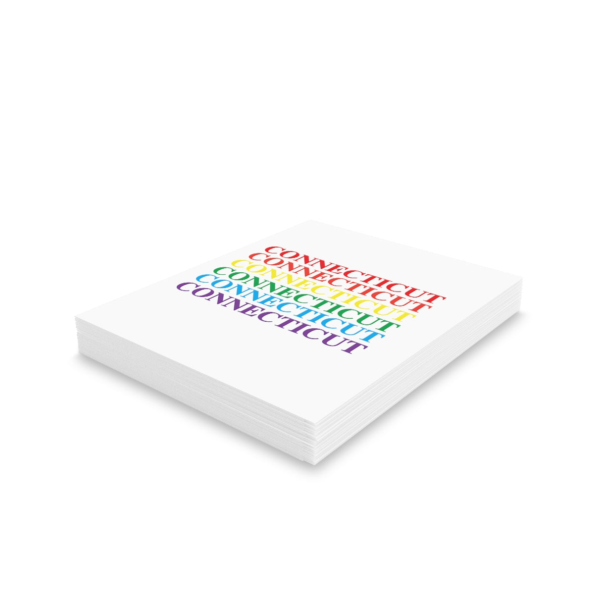 Connecticut Pride Greeting Cards (8, 16, and 24 pcs)