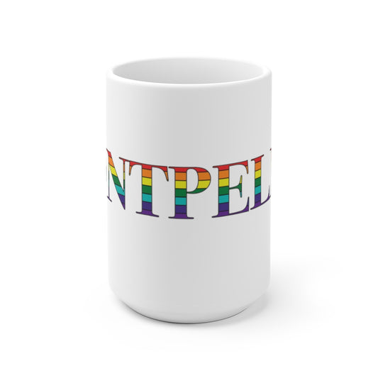 Montpelier Rainbow White Ceramic Mug