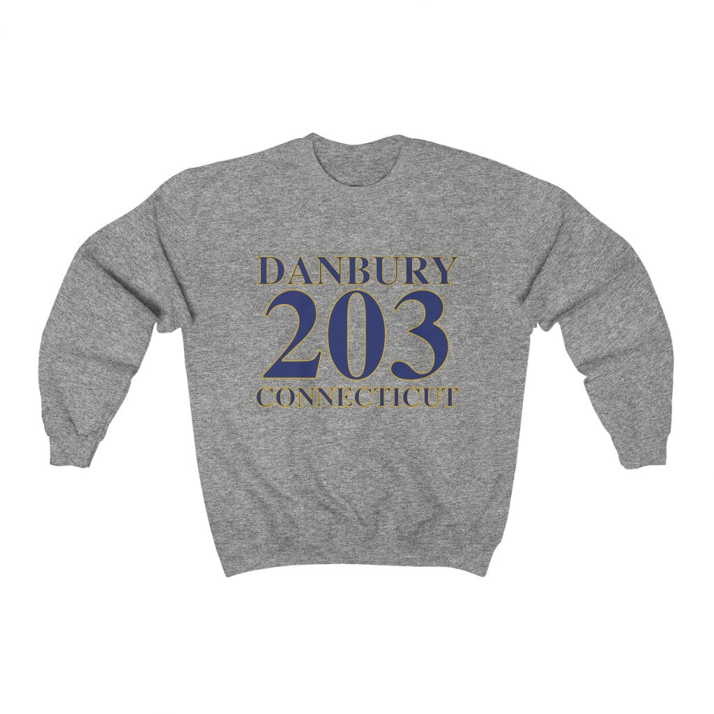 Danbury 203 connecticut sweatshirt