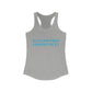 Just a kid from Connecticut Women's Ideal Racerback Tank
