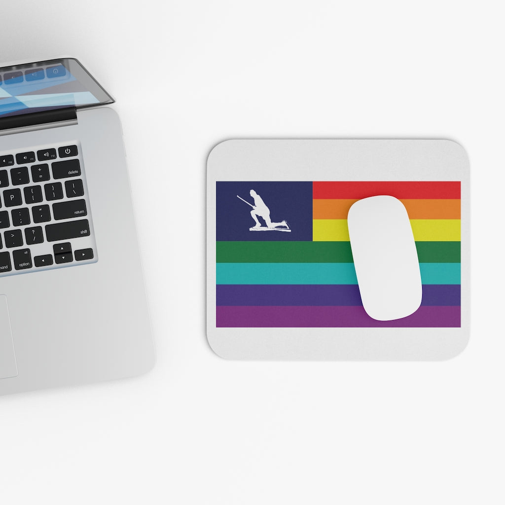 Minuteman Pride Flag Mouse Pad (Rectangle)