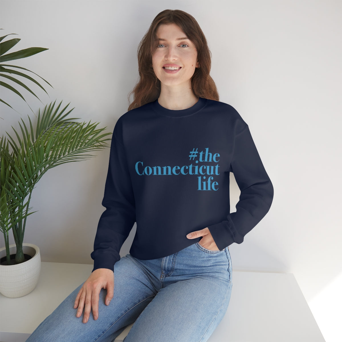 #theconnecticutlife Unisex Heavy Blend™ Crewneck Sweatshirt