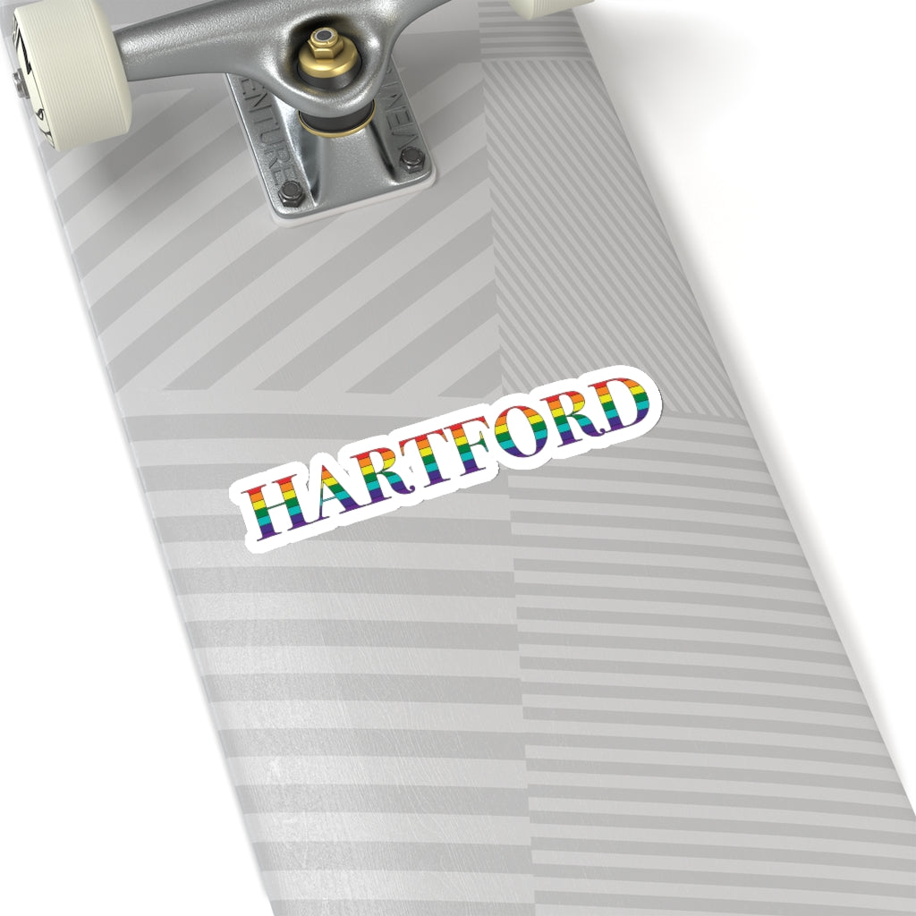  Do you have Hartford Pride?  Hartford, Connecticut apparel and gifts including stickers. LGBTQ inspired. 10% of Pride sales is donated to a Connecticut LBGTQ organization.   For the latest Connecticut Pride information and events visit Finding Connecticut.   Click here to return to our home page