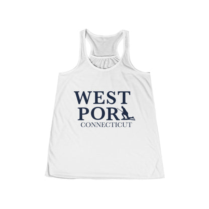  Westport Connecticut  Women's Flowly Racerback Tank