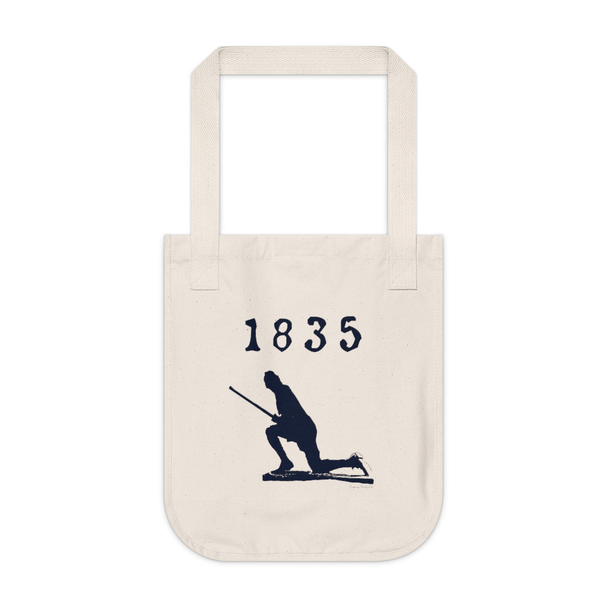 1835 Westport - Large Minuteman Organic Canvas Tote Bag