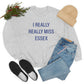 I Really Really Miss Essex Unisex Heavy Blend™ Crewneck Sweatshirt