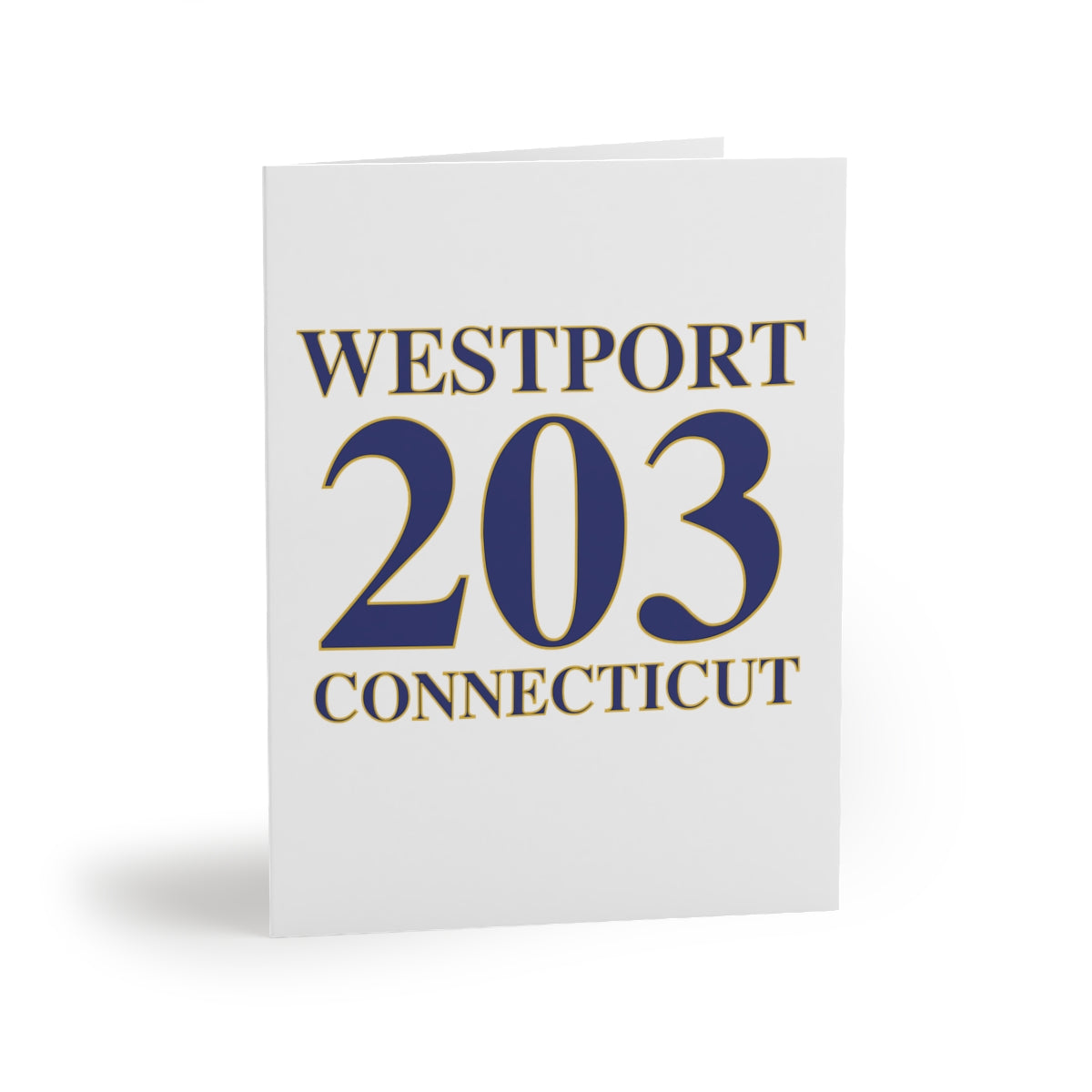 Westport 203 Connecticut Greeting cards (8, 16, and 24 pcs)