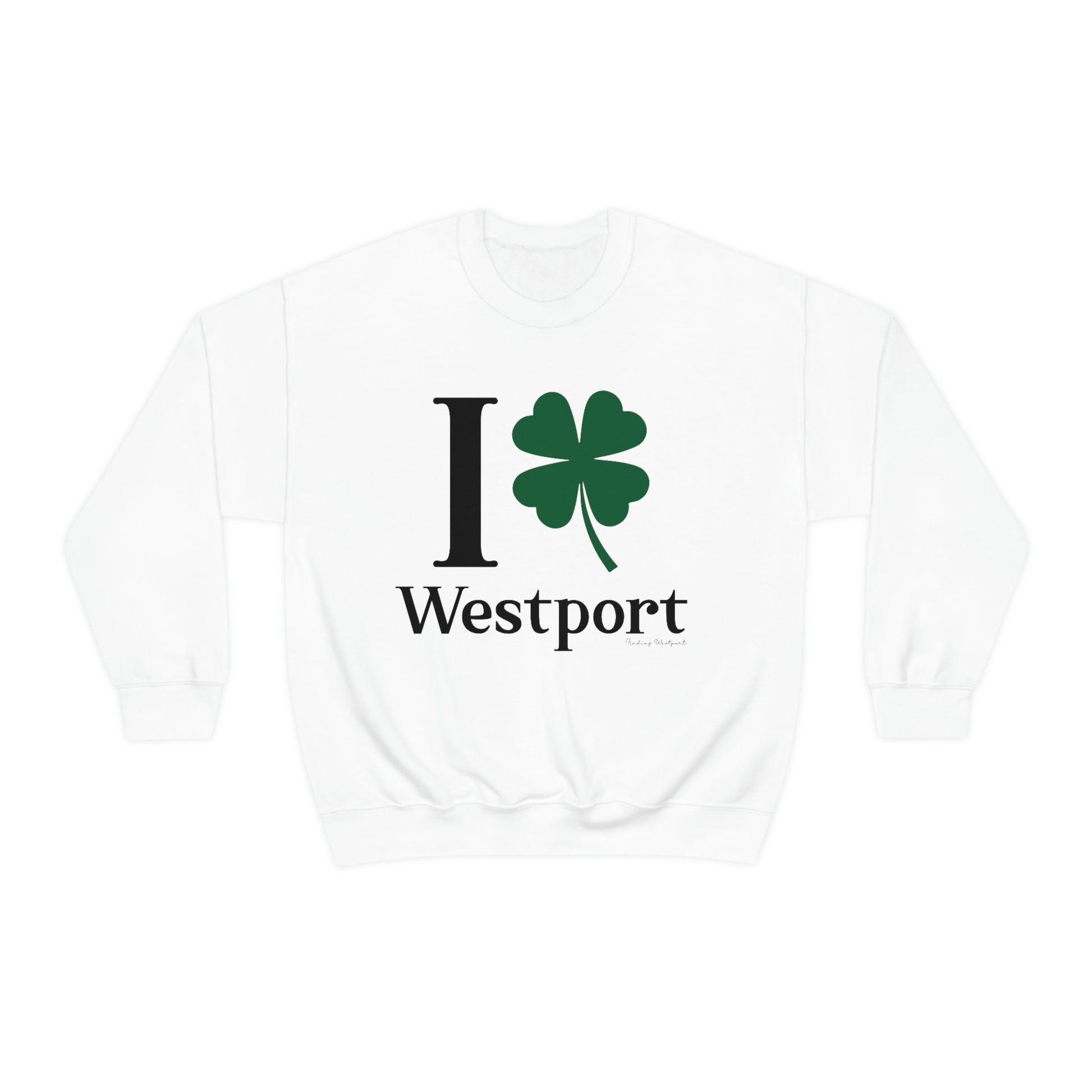 westport connecticut st patricks day shirt, i clover westport