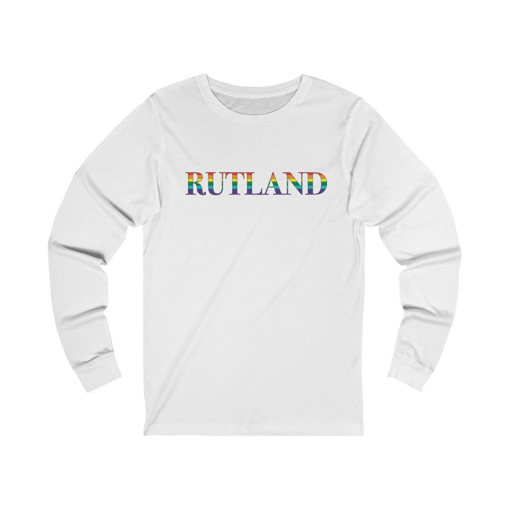 Rutland Rainbow Unisex Jersey Long Sleeve Tee