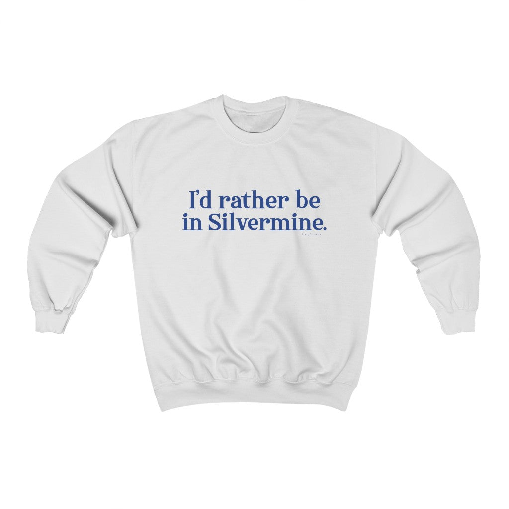 I'd rather be in Silvermine.   I’d rather be  in Rowayton  Norwalk Connecticut tee shirts, hoodies sweatshirts, mugs and other apparel, home gifts and souvenirs. Proceeds of this collections goes to help Finding Norwalk and Finding Connecticut’s brand. Free USA shipping 