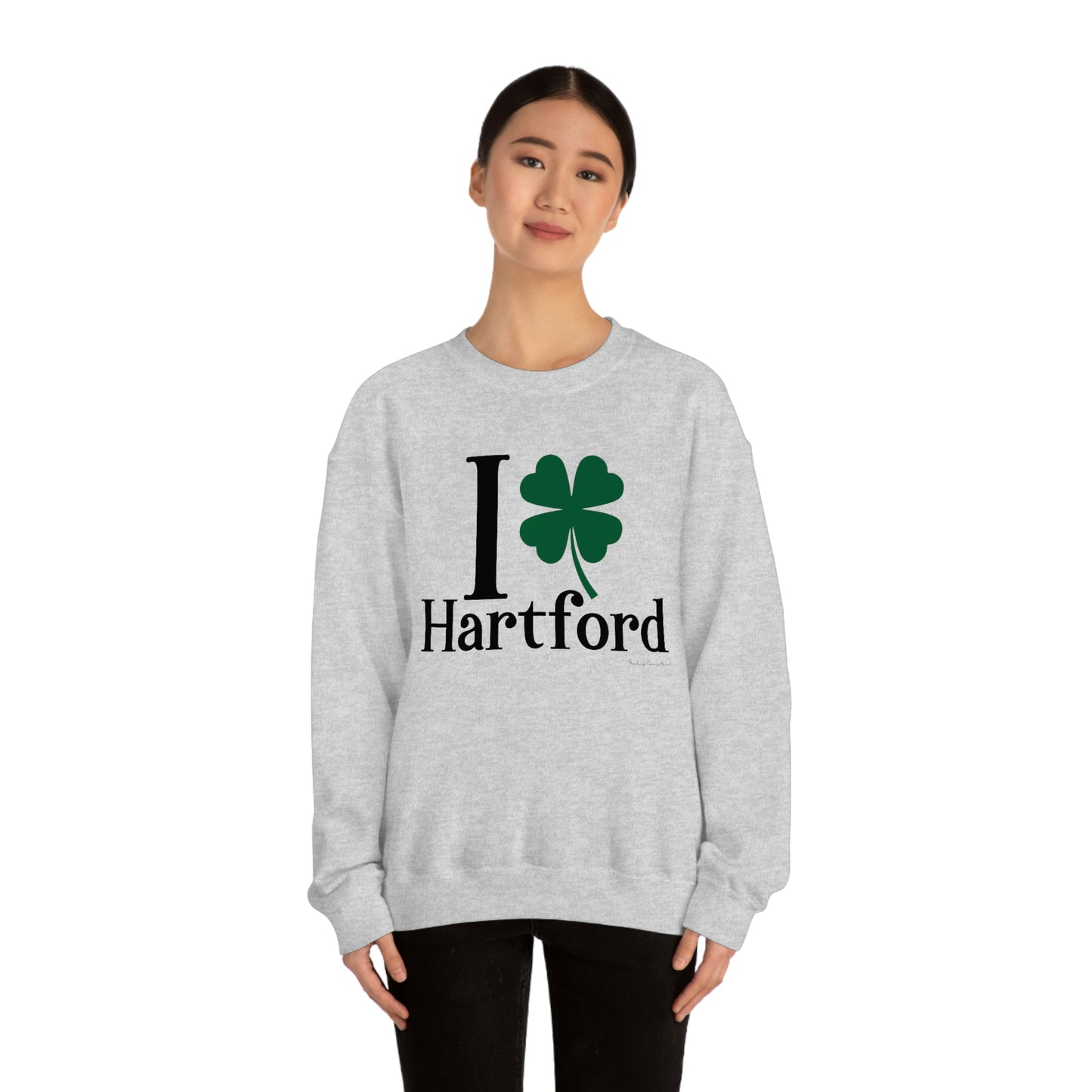 I Clover Hartford Unisex Heavy Blend™ Crewneck Sweatshirt