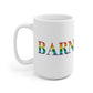 Barnstable Rainbow White Ceramic Mug