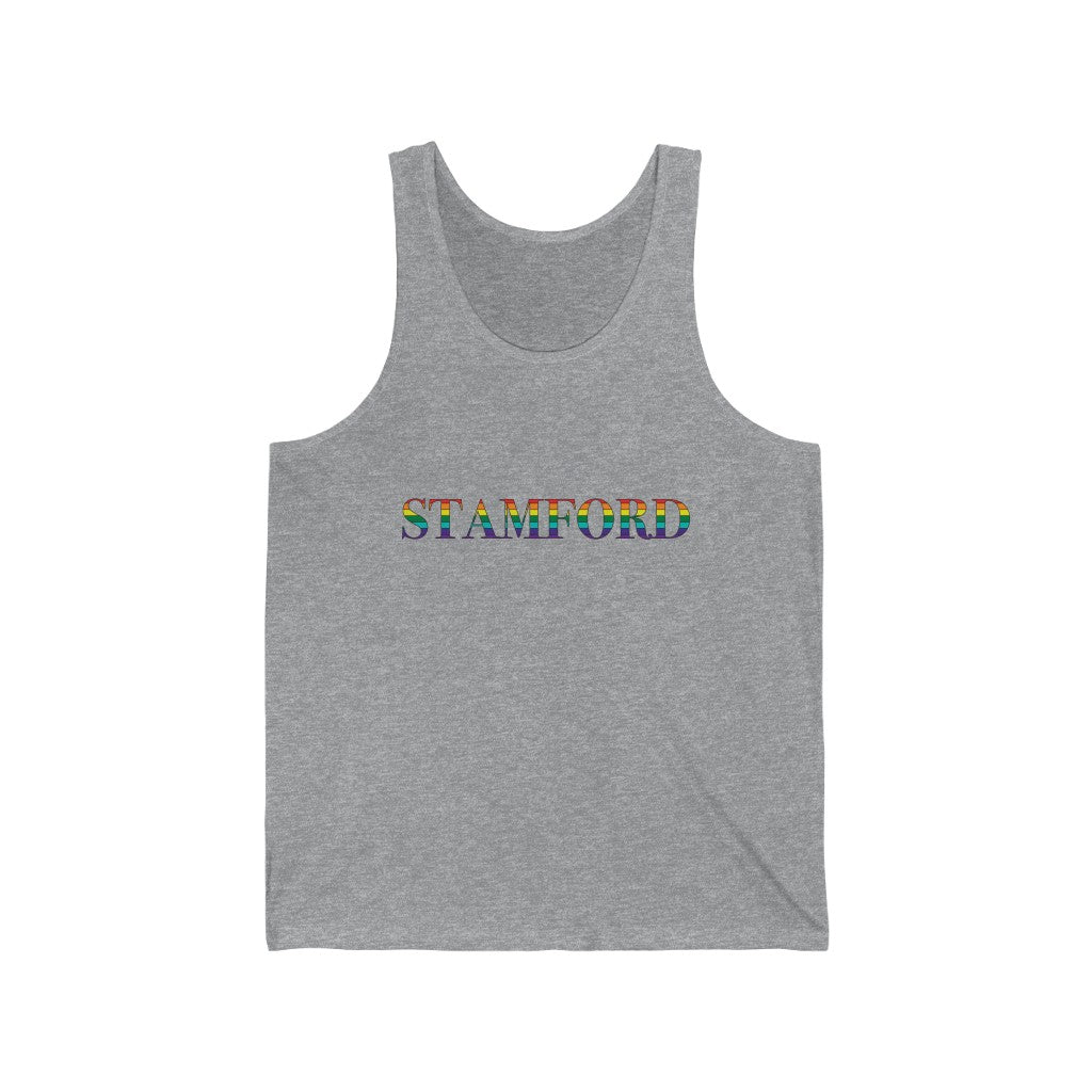 Do you have Stamford Pride?  Stamford, Connecticut apparel and gifts including mugs including LGBTQ inspired tank tops