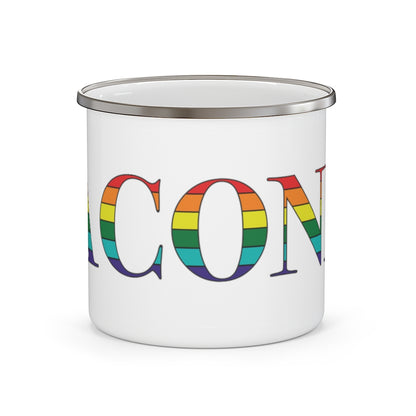 Laconia Rainbow Enamel Camping Mug