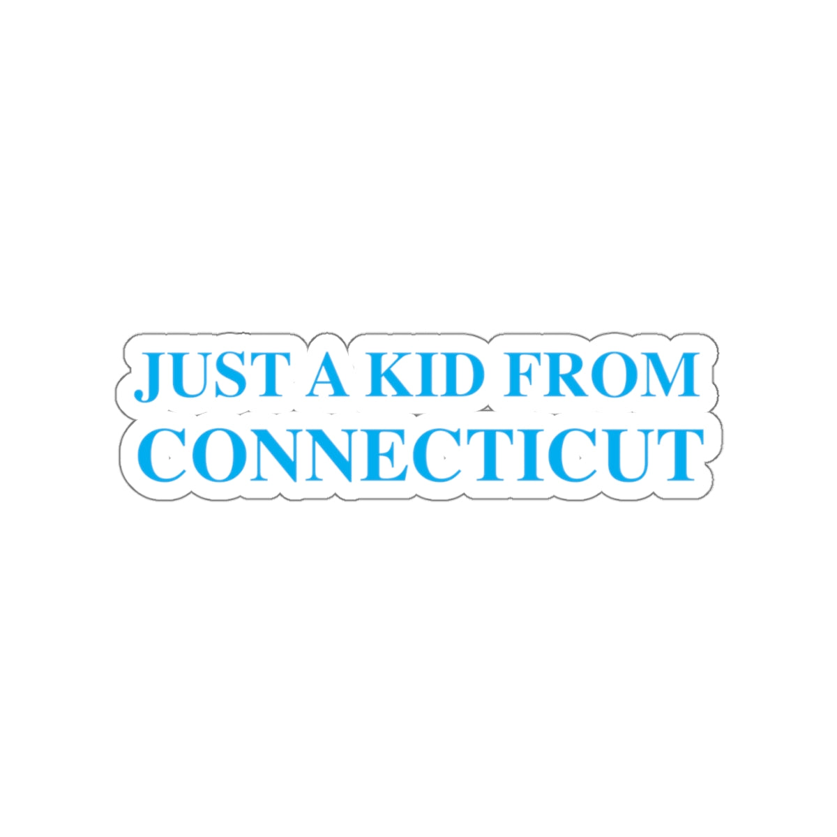 connecticut sticker 