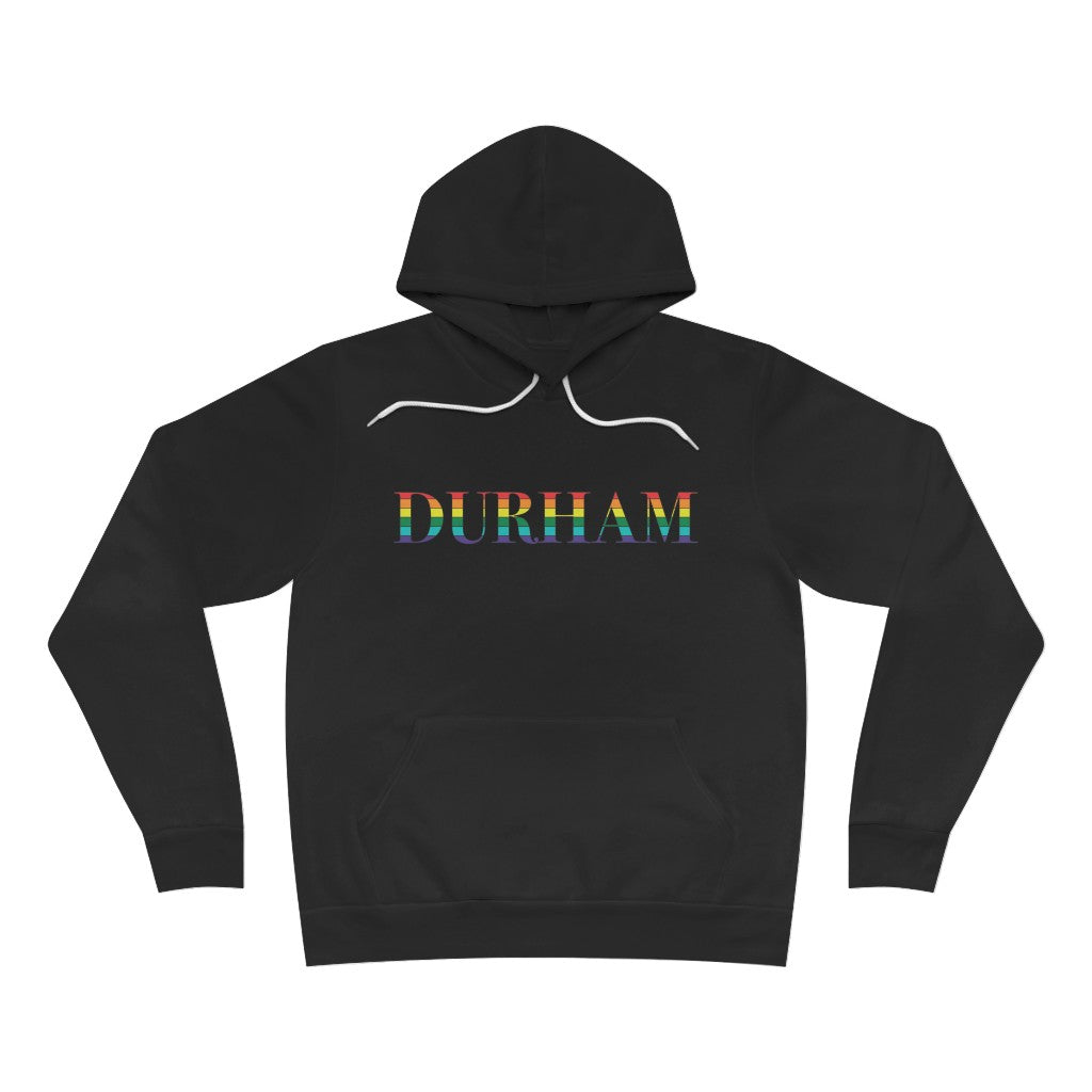 Durham Rainbow Unisex Sponge Fleece Pullover Hoodie