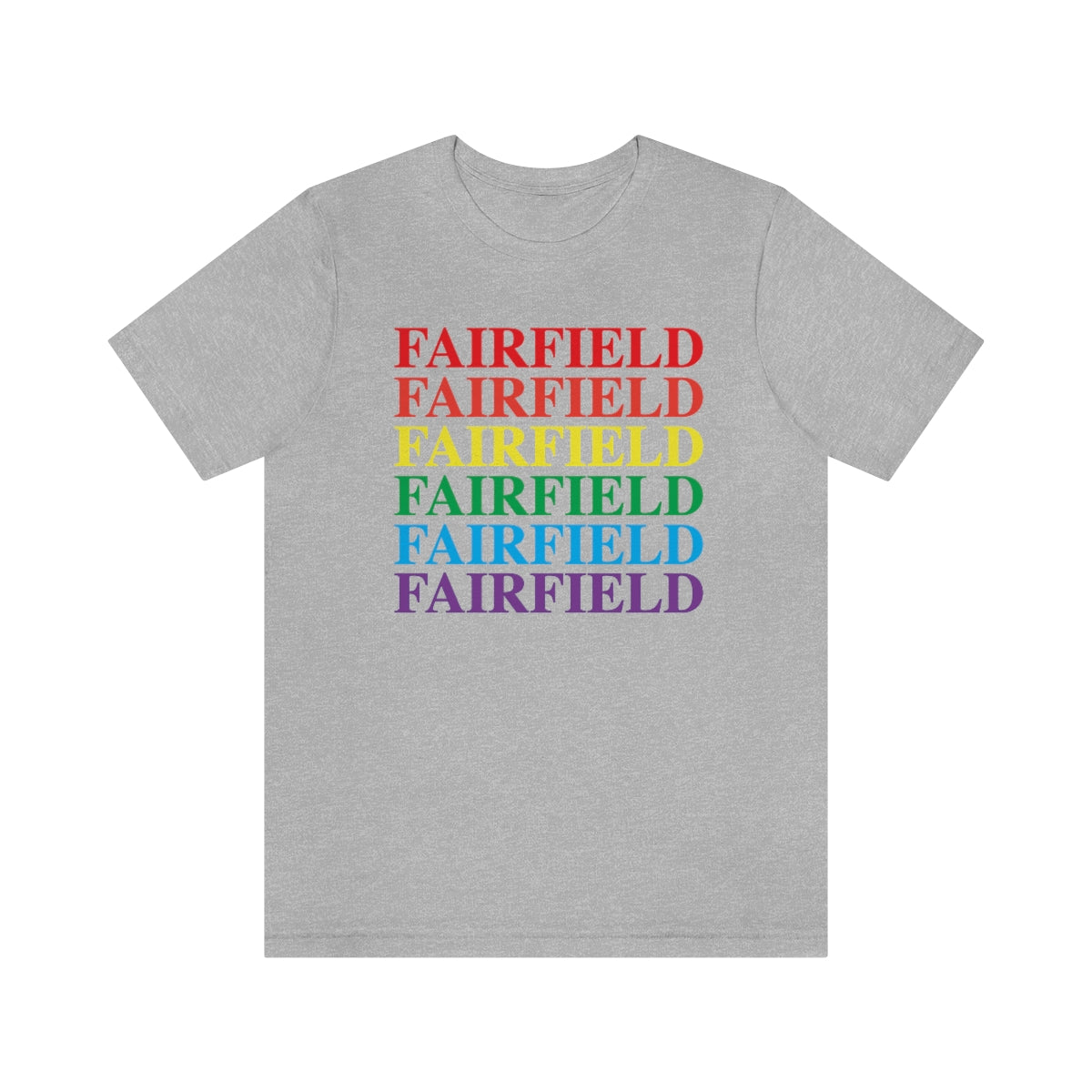 Fairfield pride tee shirt 