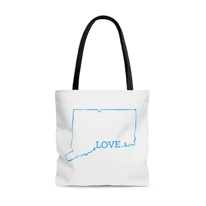 CT Love AOP Tote Bag