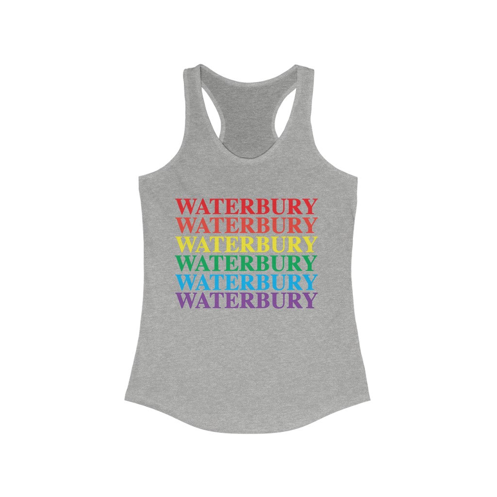 Waterbury Pride Women's Ideal Racerback Tank