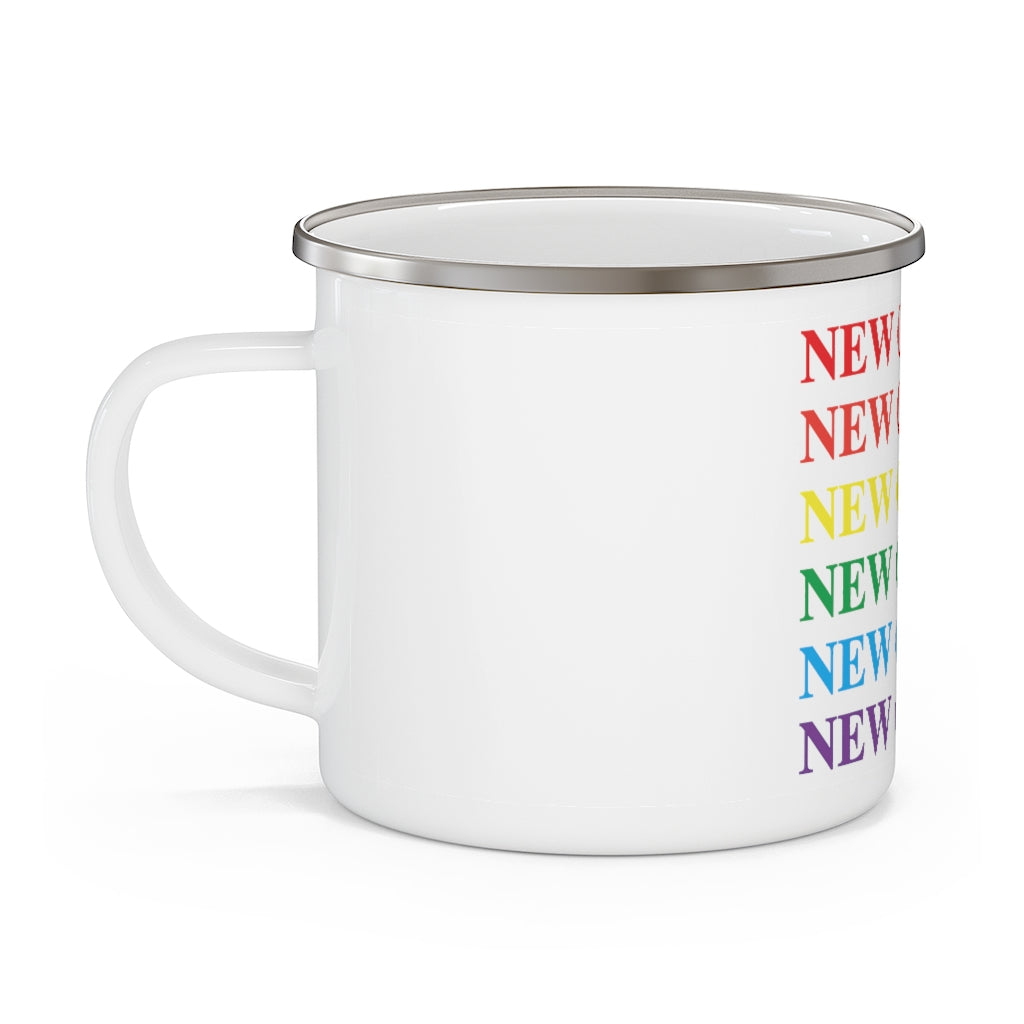 Do you have New Canaan Pride? New Canaan, Connecticut apparel and gifts including mugs including LGBTQ inspired mugs