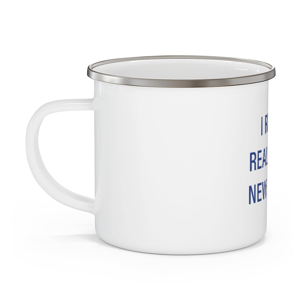 I Really Really Miss New Britain Enamel Camping Mug