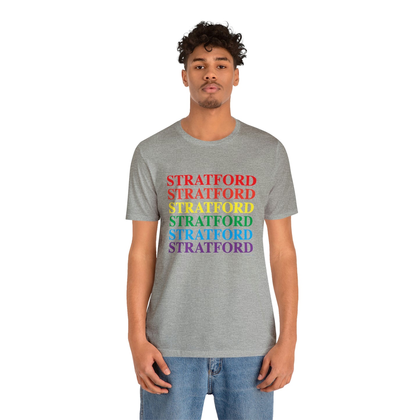 Stratford Pride Unisex Jersey Short Sleeve Tee