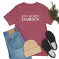 Just a kid from Darien Unisex Jersey Short Sleeve Tee