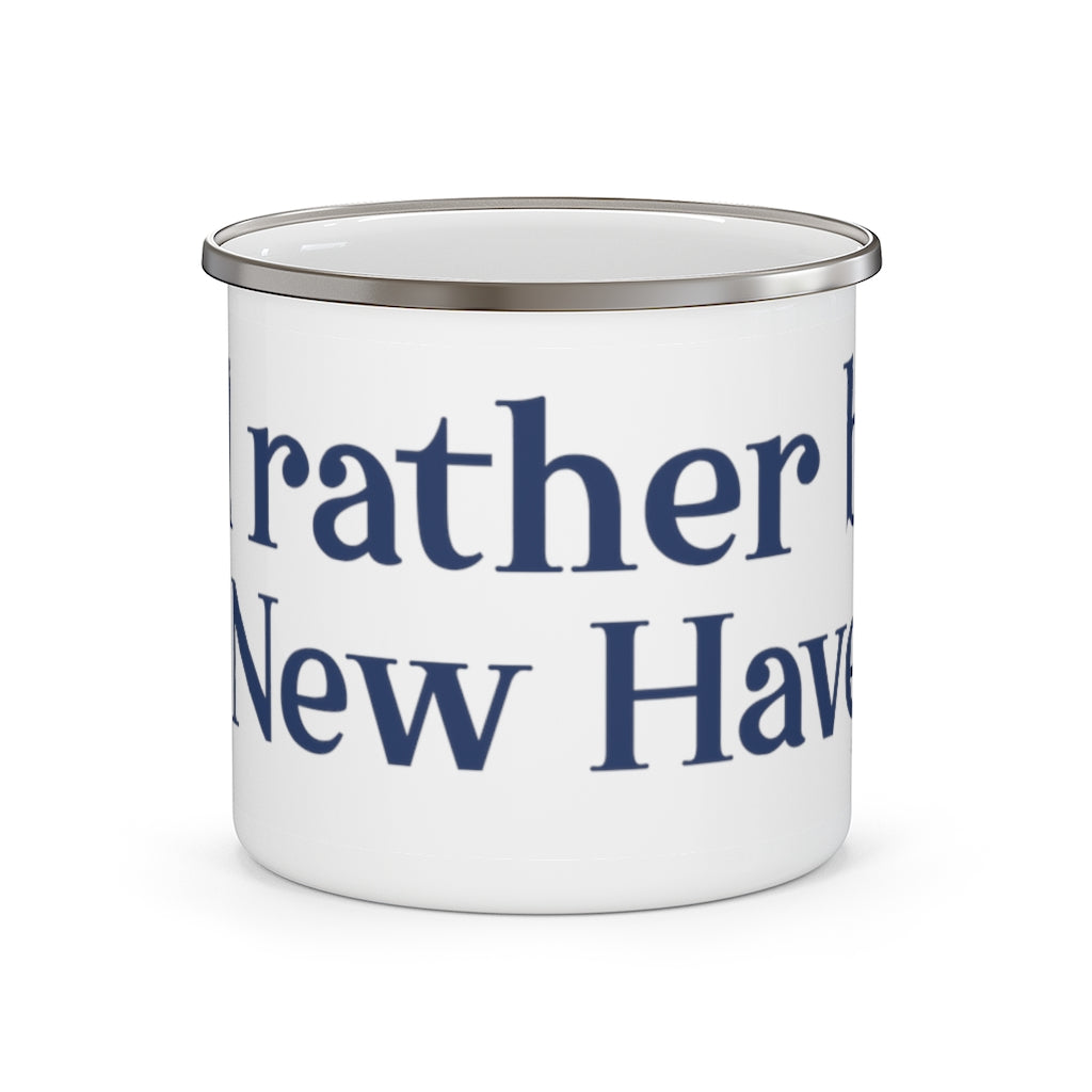 New haven ct / connecticut camping mug