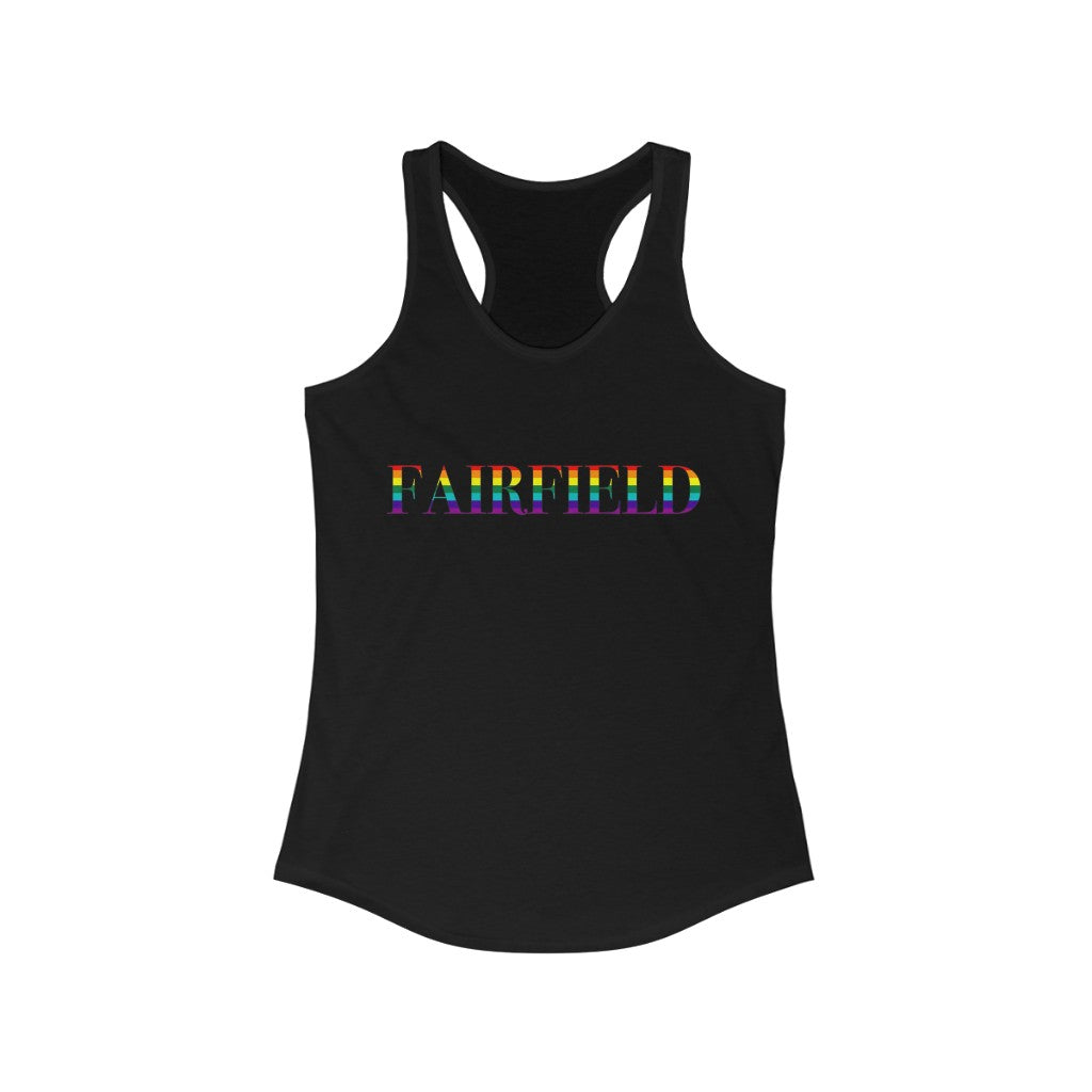 fairfield ct rainbow tank top shirt