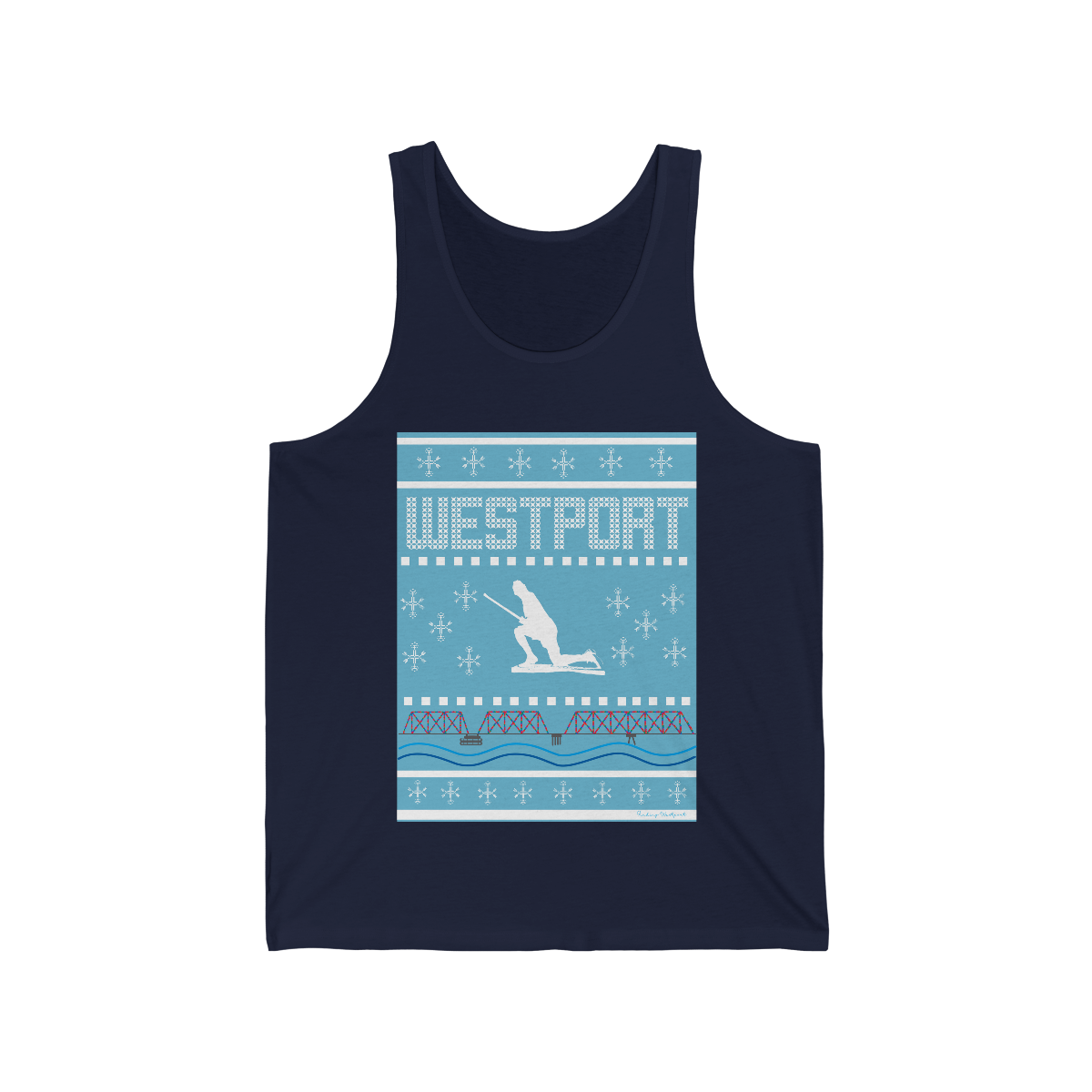 Westport Ugly Holiday Unisex Jersey Tank