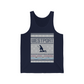 westport ct / connecticut ugly christmas sweater unisex tank top 