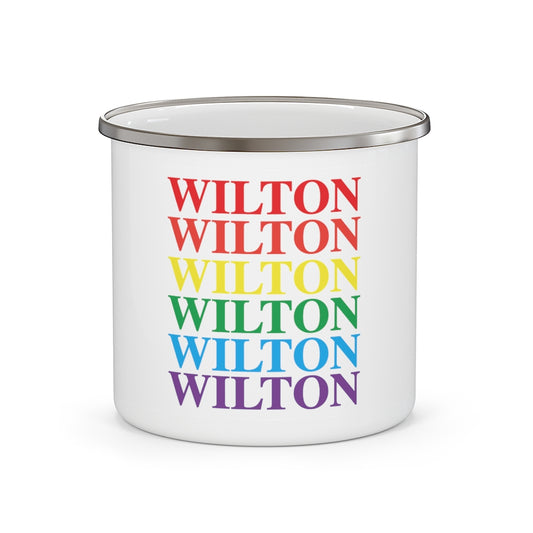 Do you have Wilton Pride? Wilton, Connecticut apparel and gifts including mugs including LGBTQ inspired tote bags. 10% of pride sales will be donated to a Connecticut LGBTQ organization. Free USA shipping. 