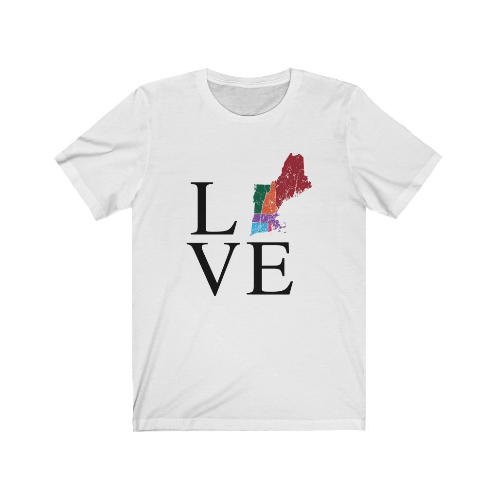 Love New England Unisex Jersey Short Sleeve Tee