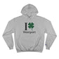 westport Connecticut st patricks day hoodie, i clover westport 