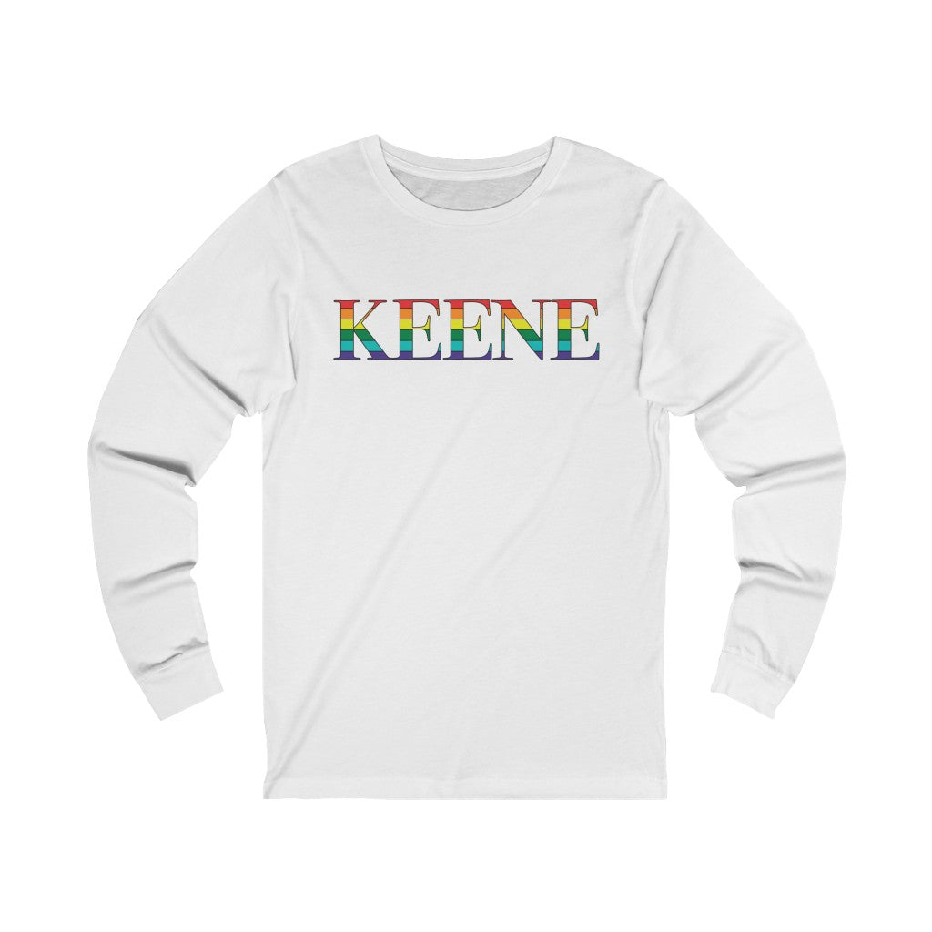 Keene Rainbow  Unisex Jersey Long Sleeve Tee