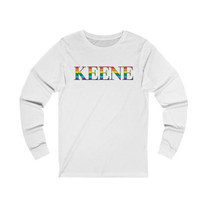 Keene Rainbow  Unisex Jersey Long Sleeve Tee