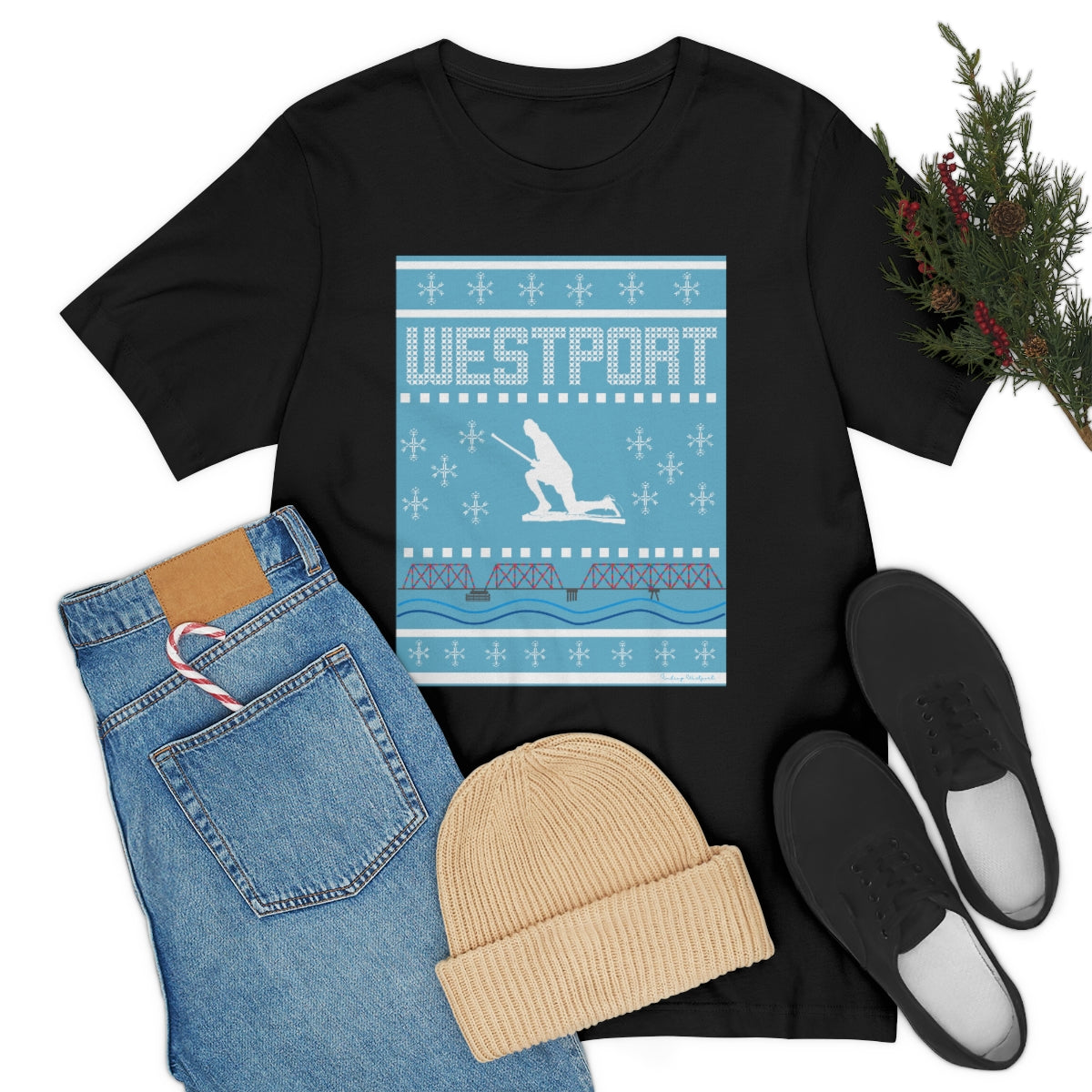 Westport Ugly Holiday Unisex Jersey Short Sleeve Tee