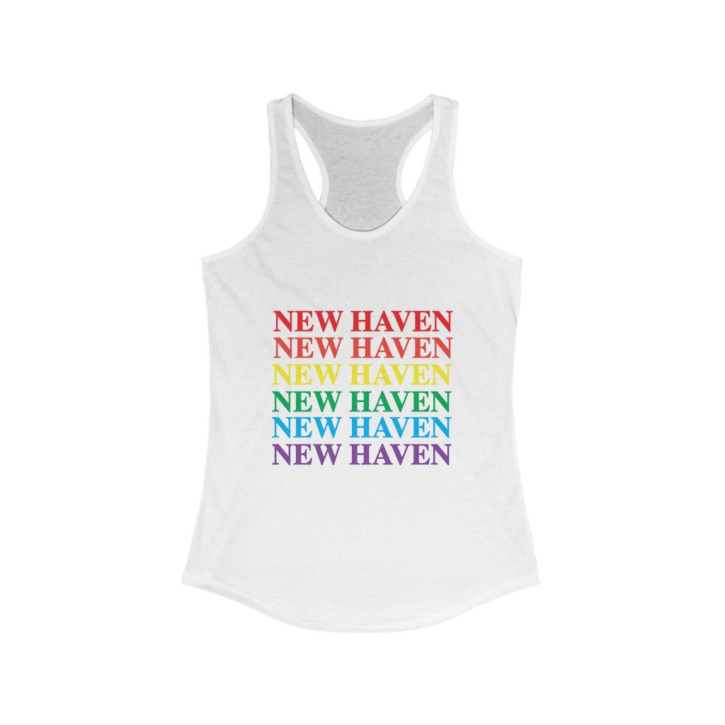 New Haven Pride Women's Ideal Racerback Tank