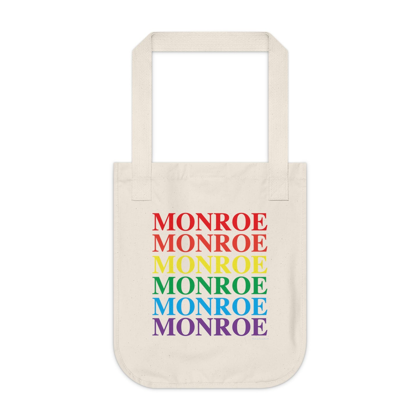 Monroe pride tote bag