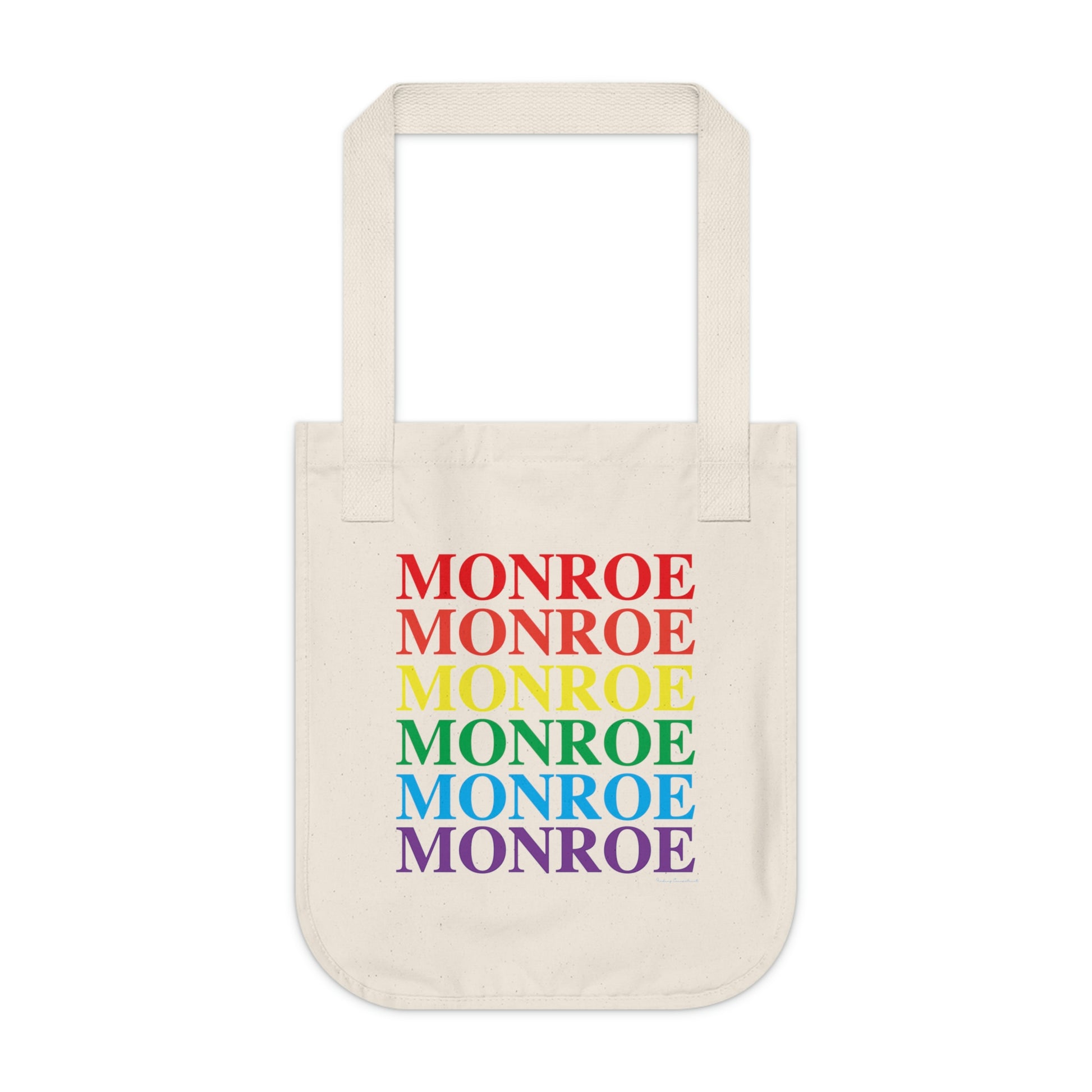 Monroe pride tote bag