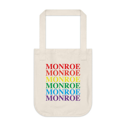 Monroe pride tote bag