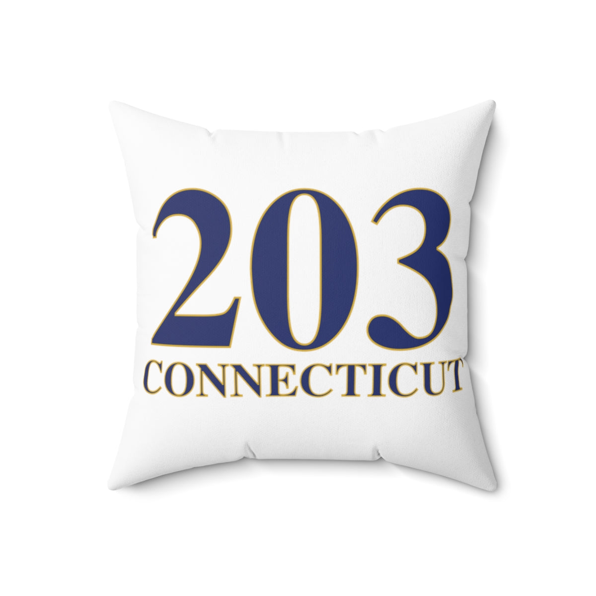 203 Connecticut Spun Polyester Square Pillow