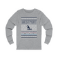 Westport Ugly Holiday Blue / White  Unisex Jersey Long Sleeve Tee