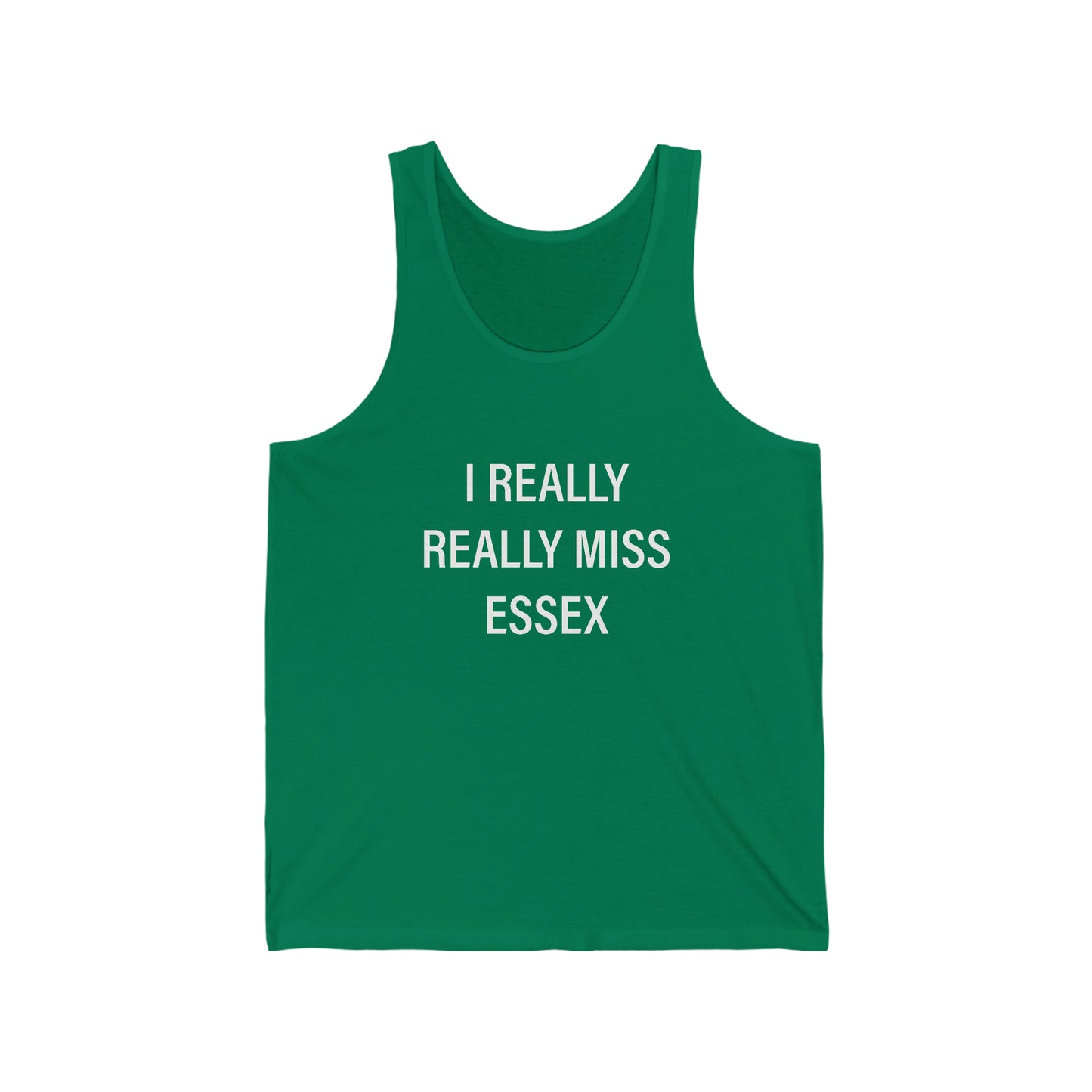 essex connecticut tank top, i really really miss essex, essex connecticut shirts gifts and apparel 