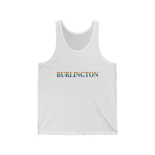 Burlington Rainbow Unisex Jersey Tank